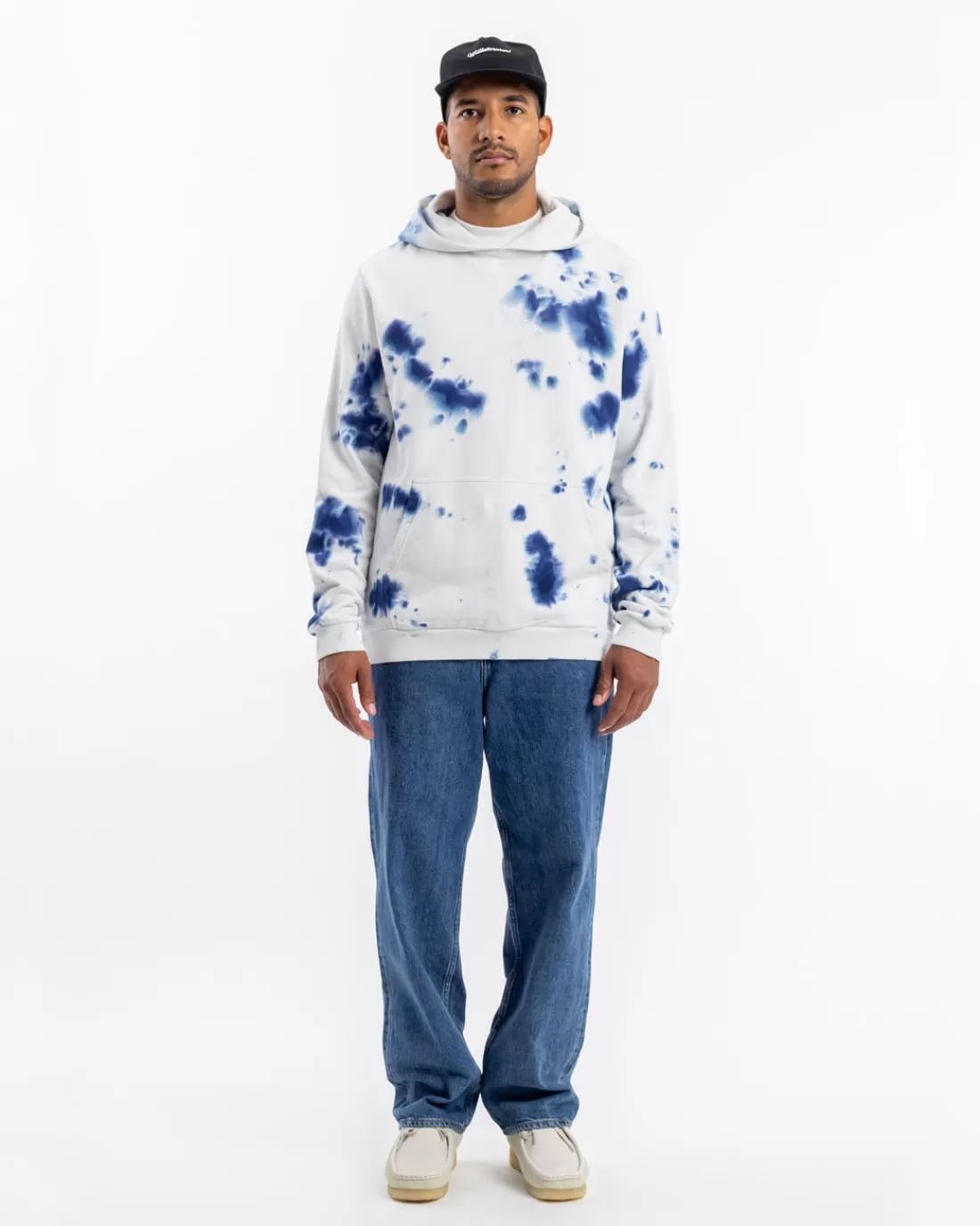 Rotholz Sweatshirts | Sweatshirts-Batik Hoodie Bio Baumwolle -