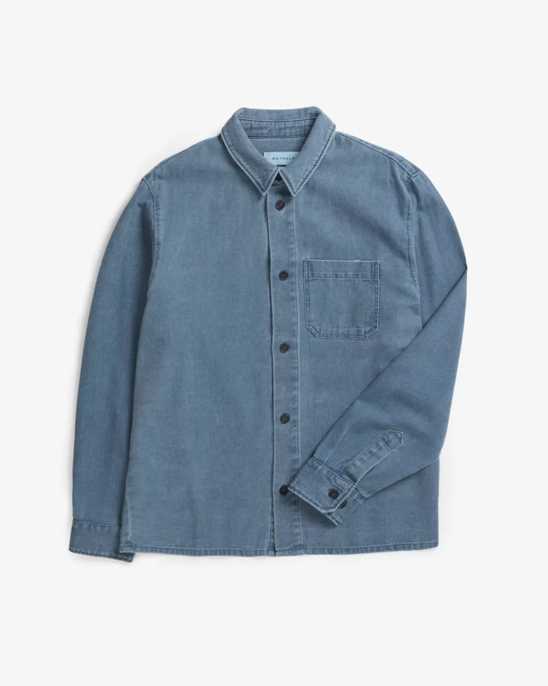 Rotholz Hemden & Overshirts | Hemden & Blusen-Denim Hemd Recycelte Baumwolle -