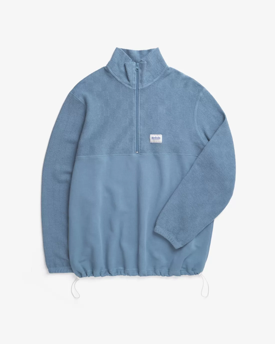 Rotholz Sweatshirts | Sweatshirts-Divided Half Zip Bio Baumwolle -