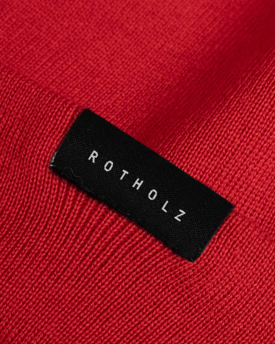 Rotholz Strickwaren | Strickwaren-Klassische Mütze Bio Merinowolle -